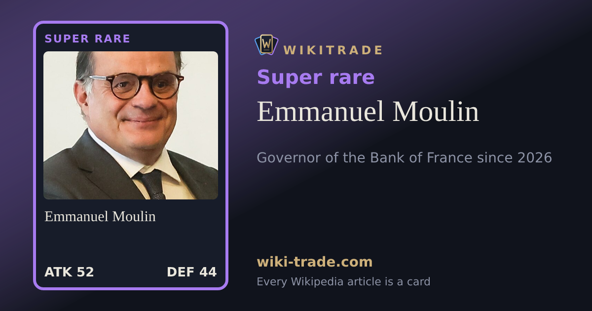 Emmanuel Moulin — Super rare card