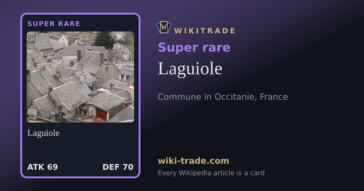 Laguiole — Super rare card