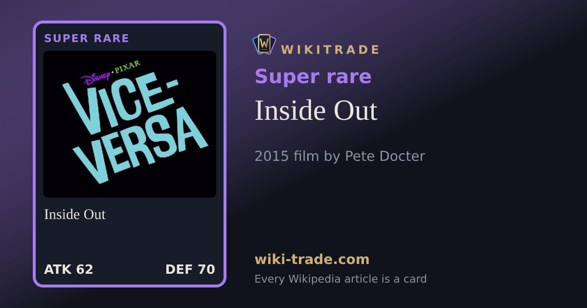 Inside Out — Super rare card