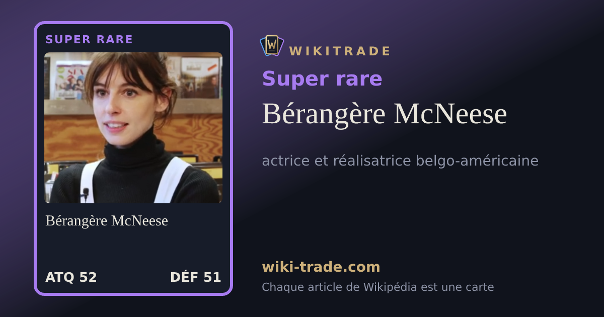 Bérangère McNeese — carte Super rare