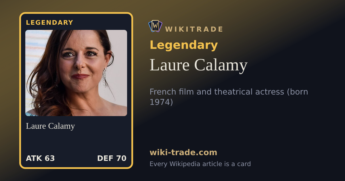 Laure Calamy — Legendary card