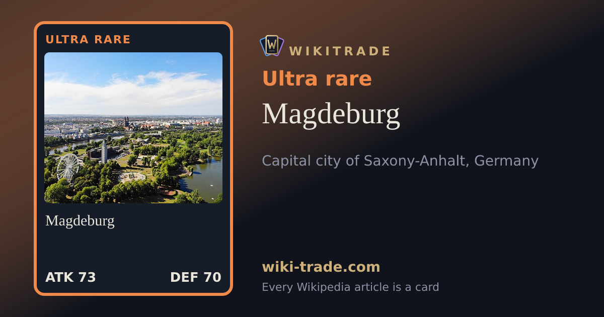 Magdeburg — Ultra rare card