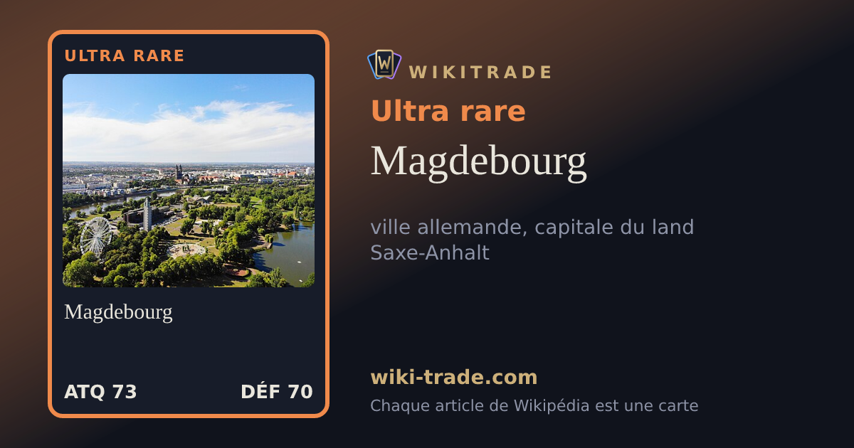 Magdebourg — carte Ultra rare