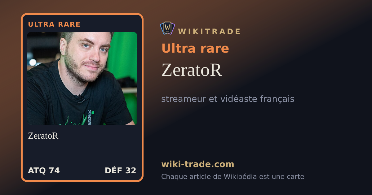 ZeratoR — carte Ultra rare