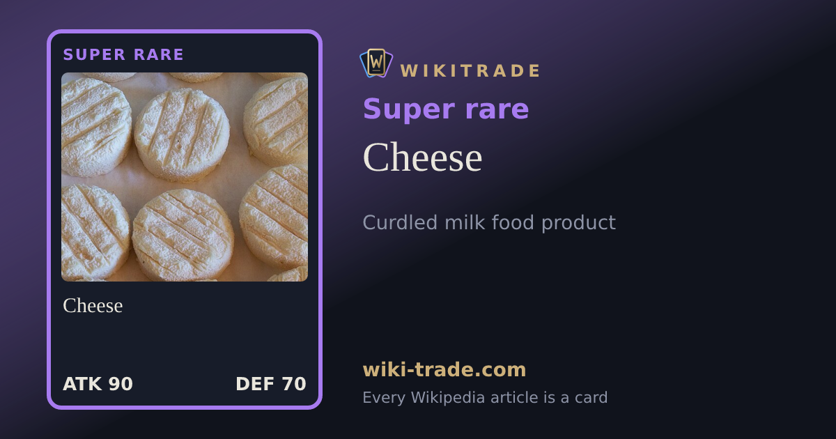 Cheese — Super rare card