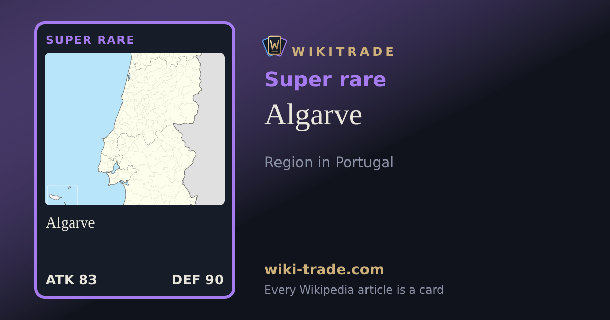 Algarve — Super rare card