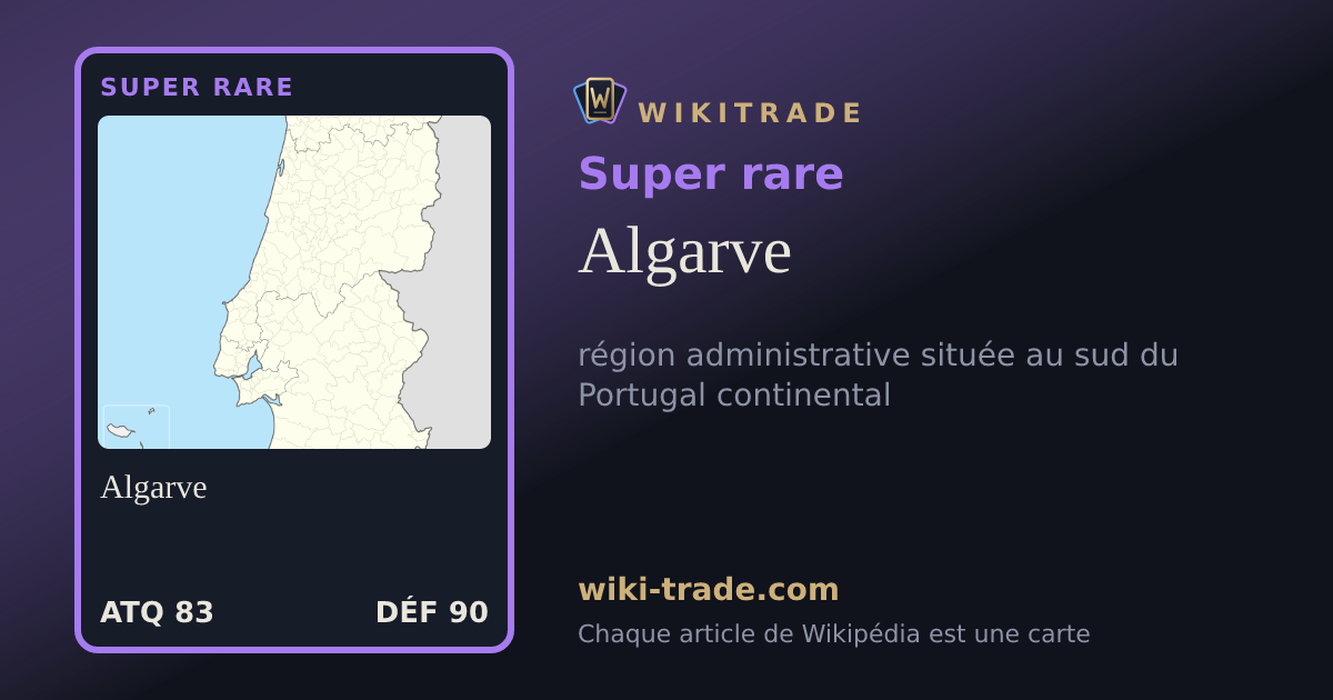 Algarve — carte Super rare