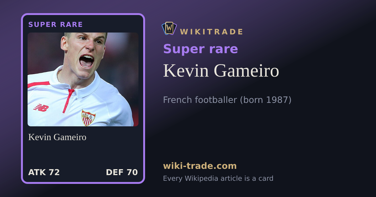 Kevin Gameiro — Super rare card