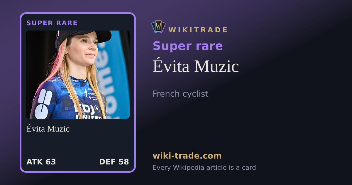 Évita Muzic — Super rare card