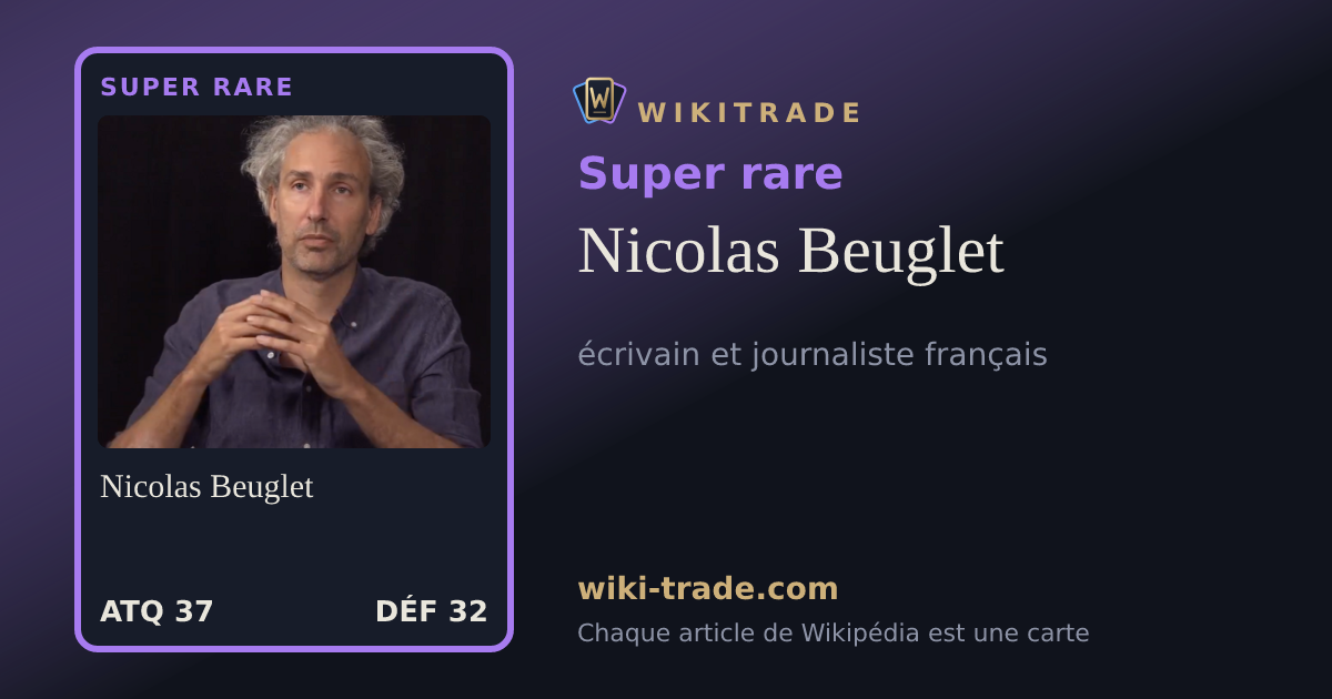 Nicolas Beuglet — carte Super rare