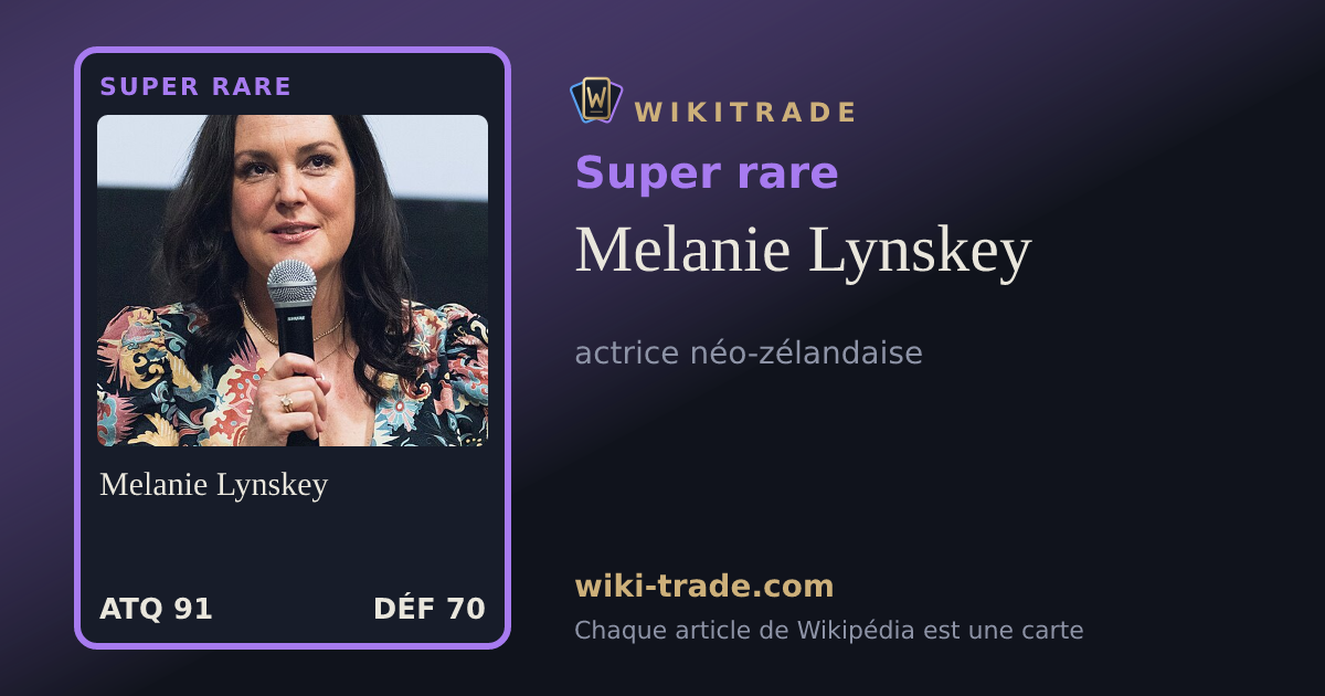 Melanie Lynskey — carte Super rare
