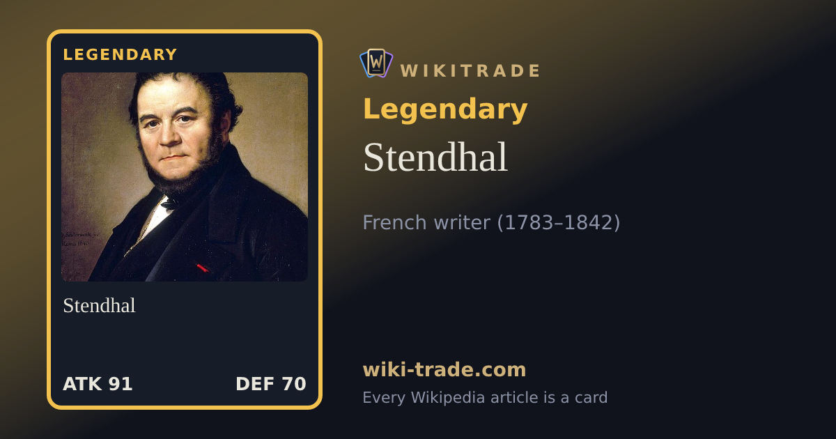 Stendhal — Legendary card