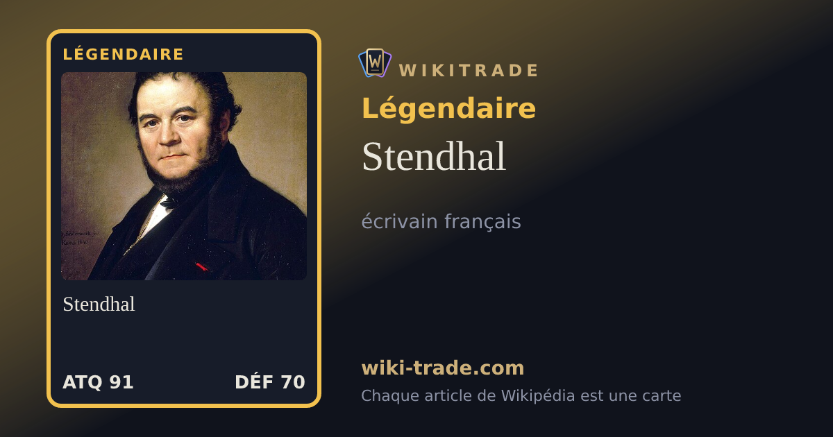 Stendhal — carte Légendaire