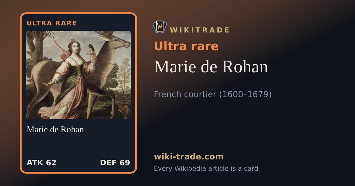 Marie de Rohan — Ultra rare card