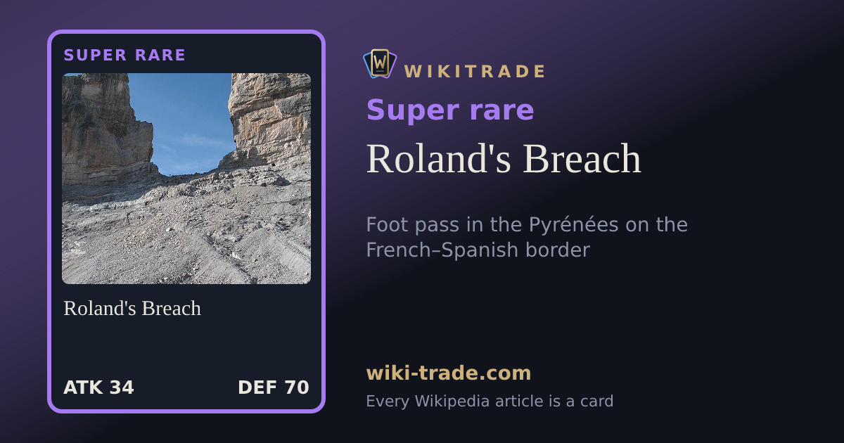 Roland's Breach — Super rare card