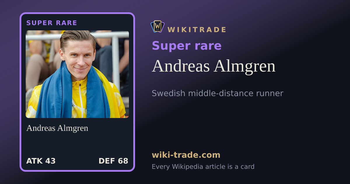 Andreas Almgren — Super rare card
