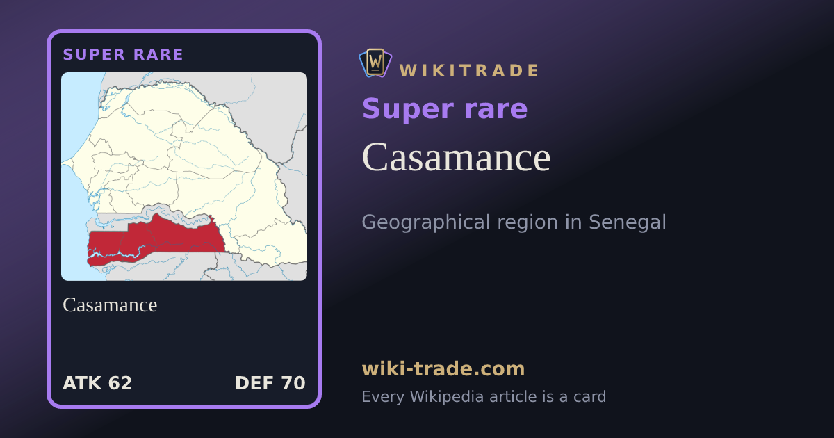 Casamance — Super rare card
