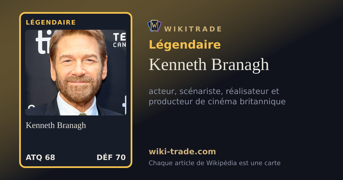 Kenneth Branagh — carte Légendaire