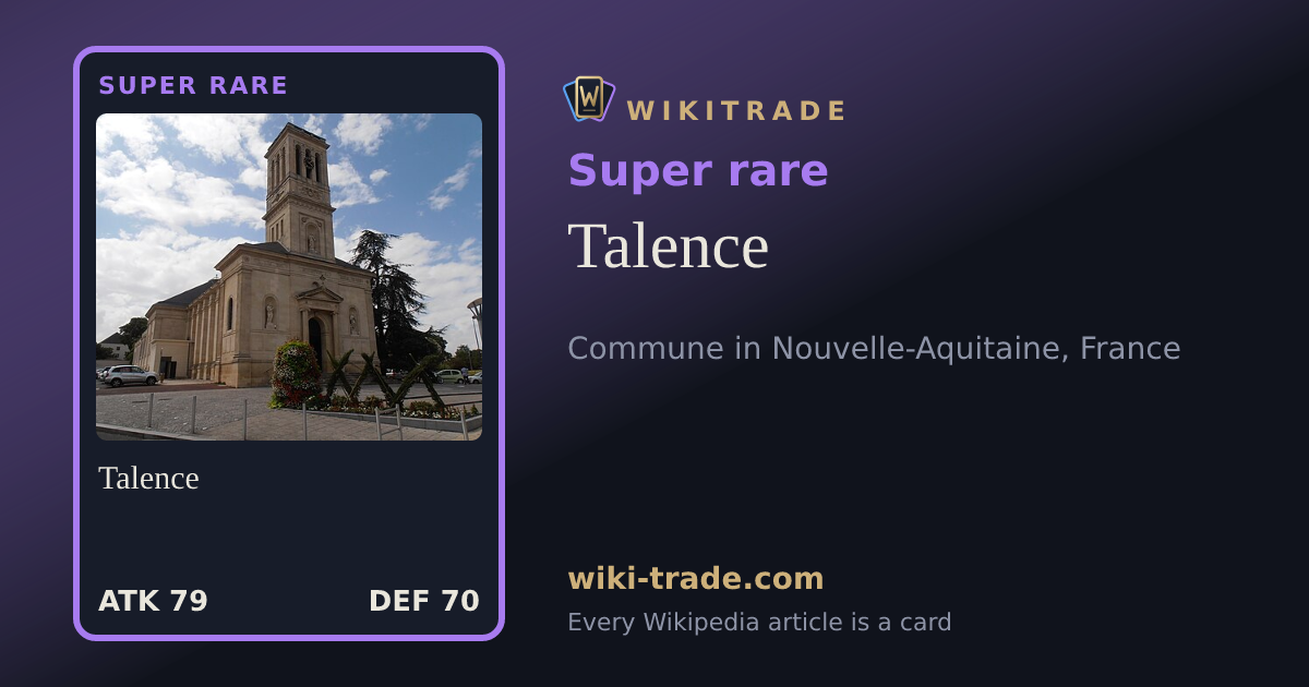 Talence — Super rare card