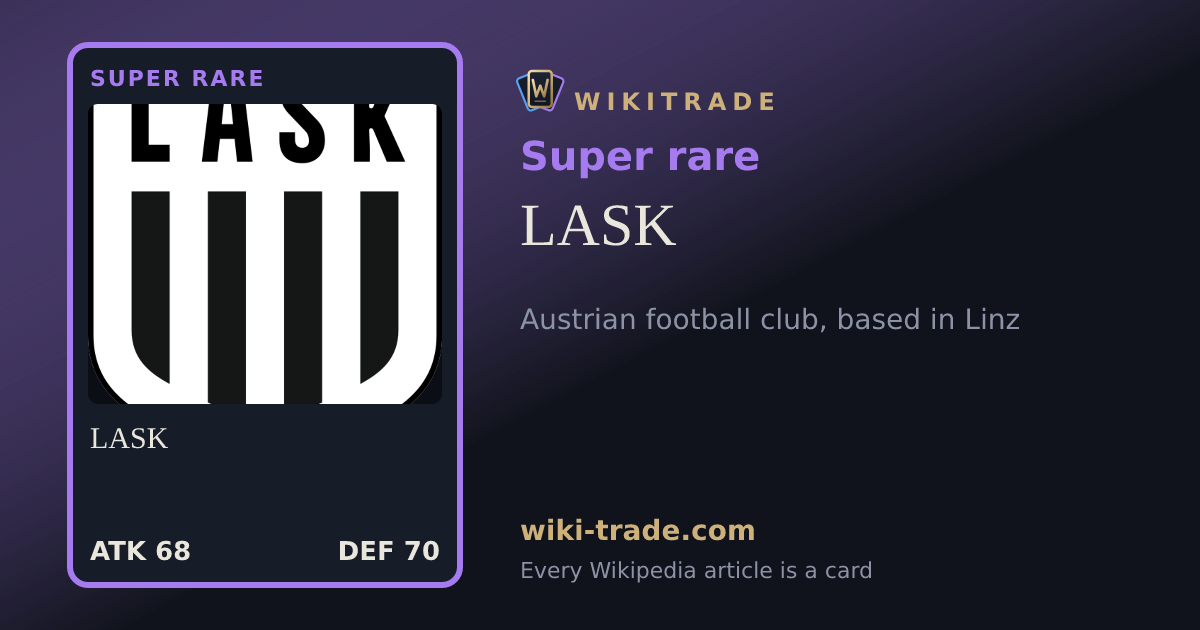 LASK — Super rare card