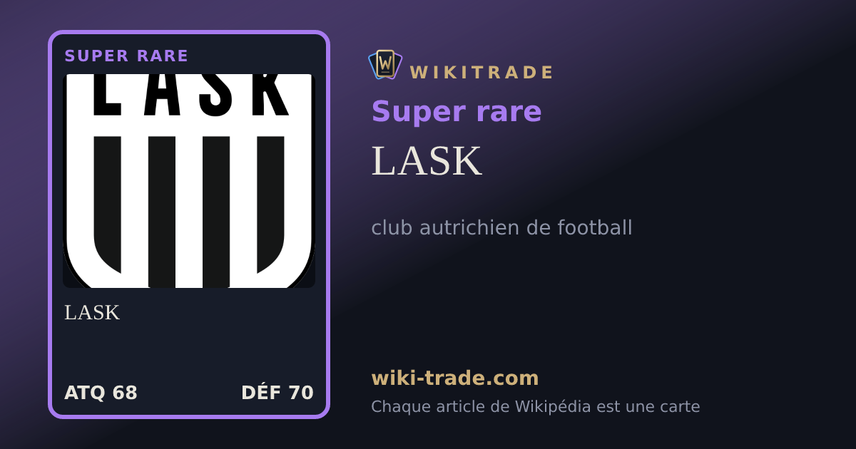 LASK — carte Super rare