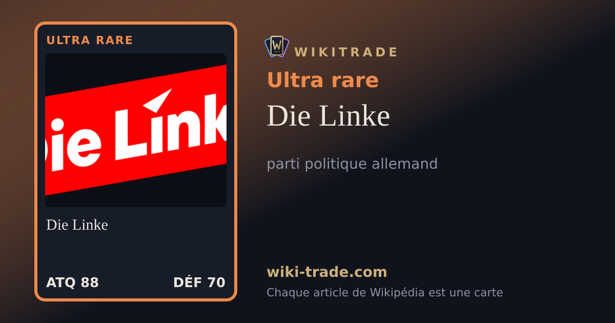 Die Linke — carte Ultra rare