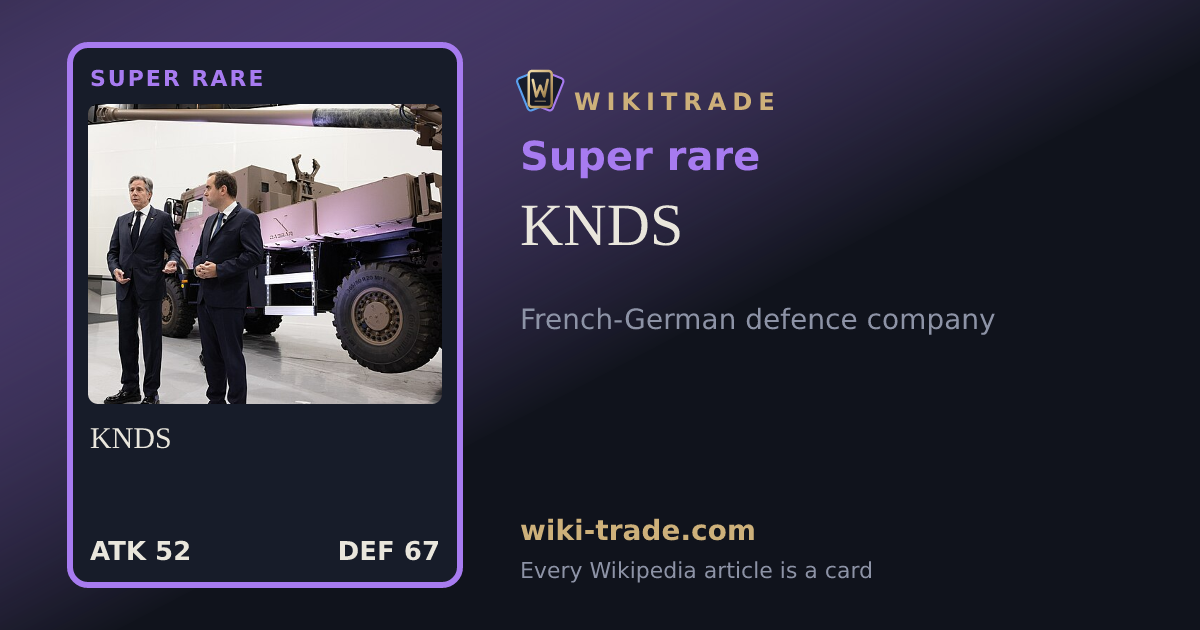 KNDS — Super rare card