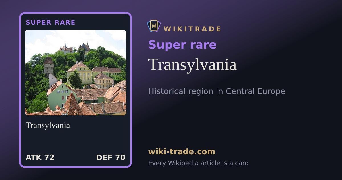 Transylvania — Super rare card