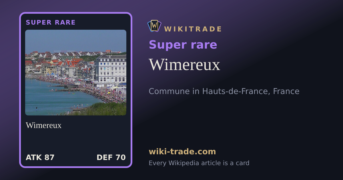 Wimereux — Super rare card