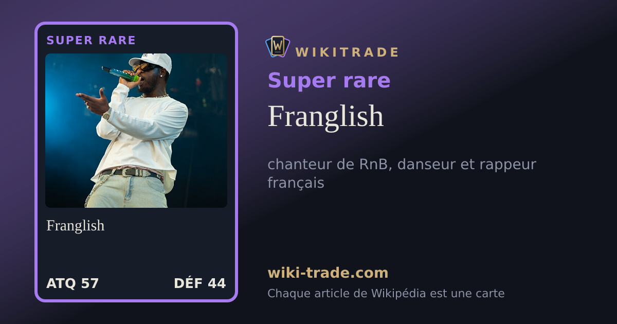 Franglish — carte Super rare