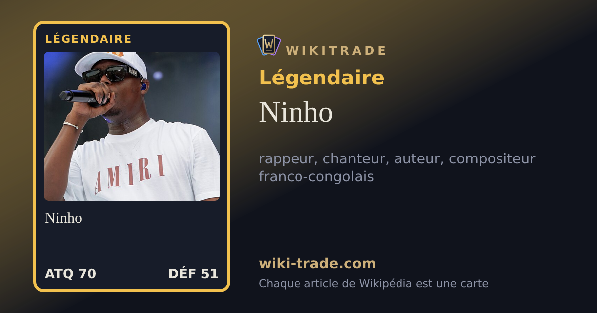 Ninho — carte Légendaire