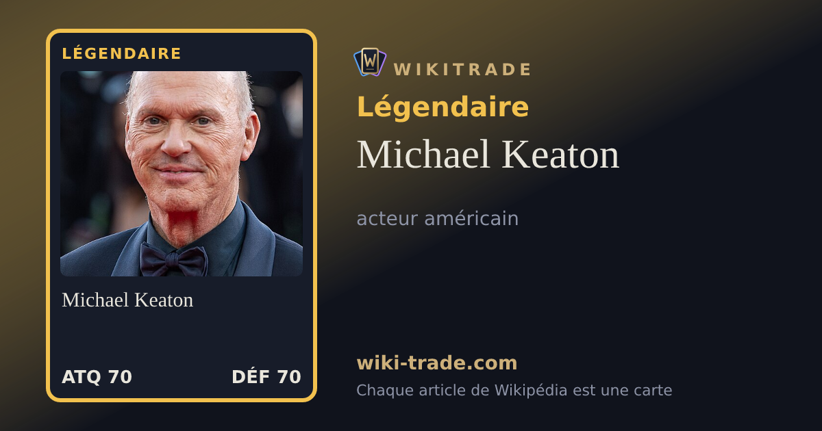 Michael Keaton — carte Légendaire