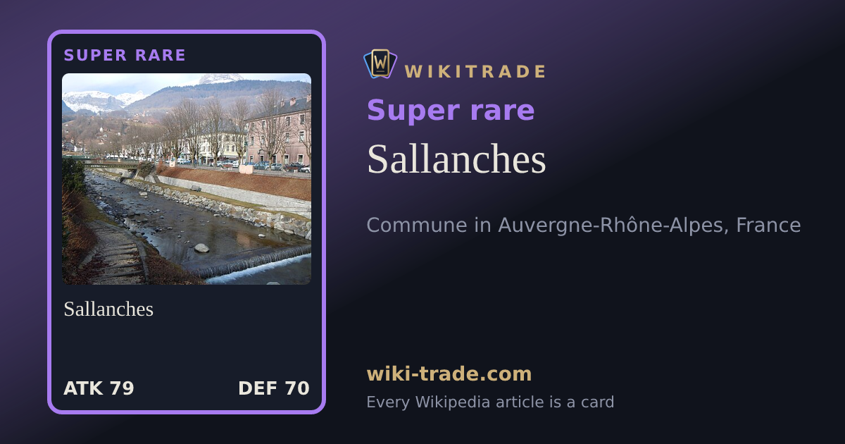 Sallanches — Super rare card