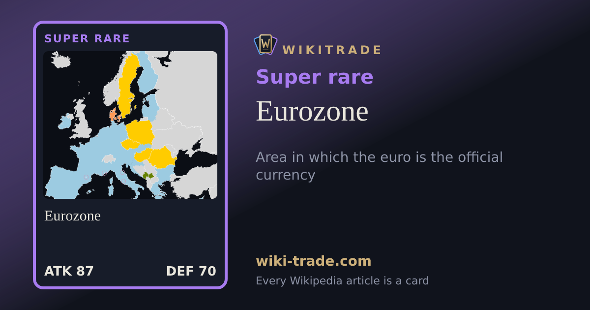 Eurozone — Super rare card