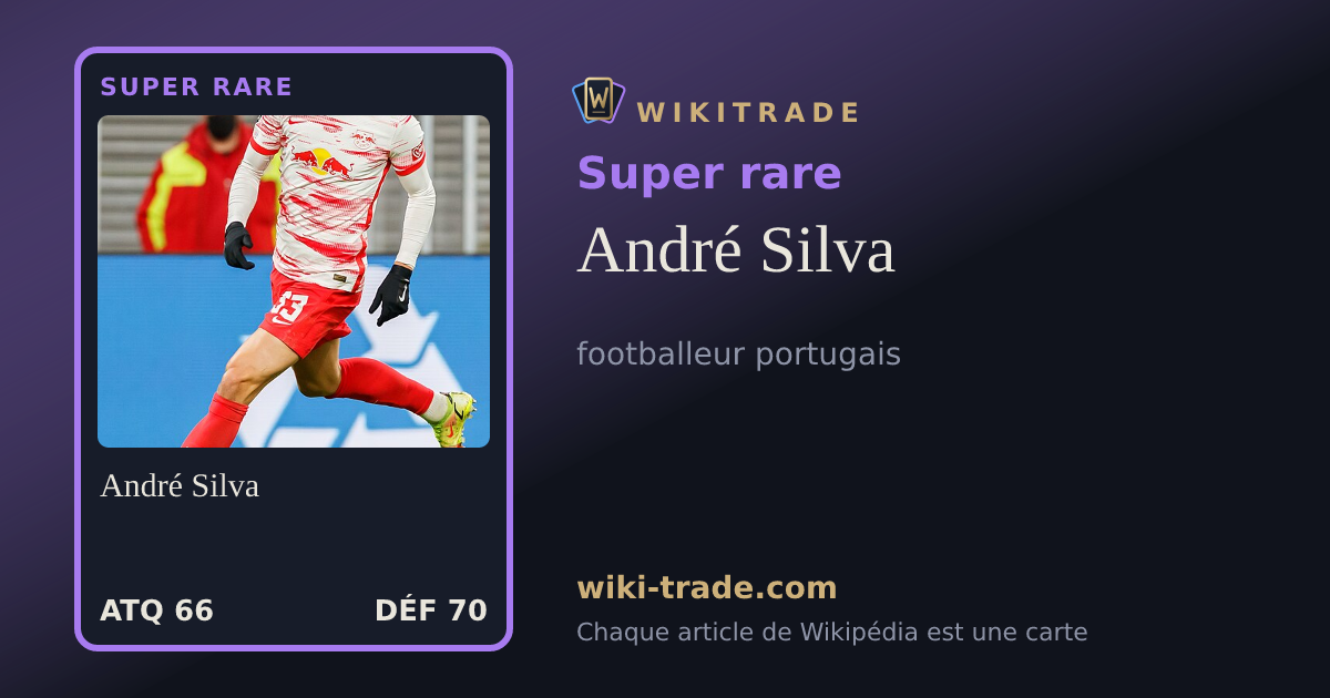 André Silva — carte Super rare