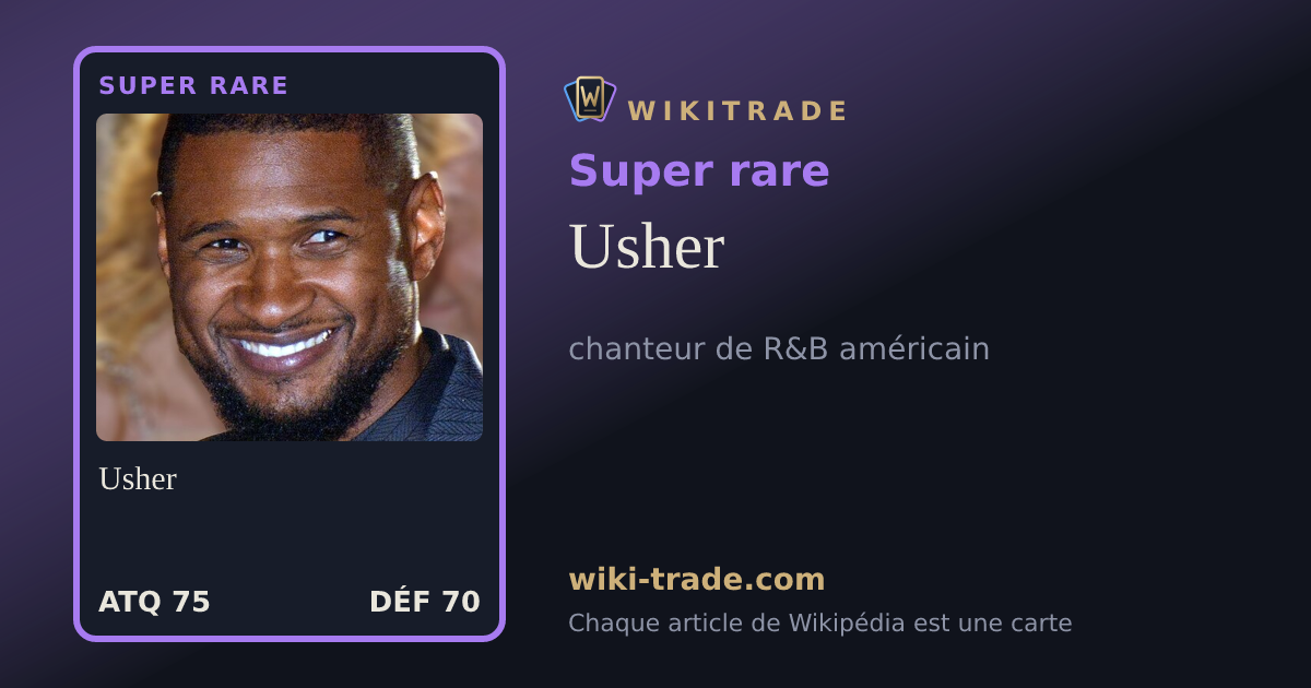 Usher — carte Super rare