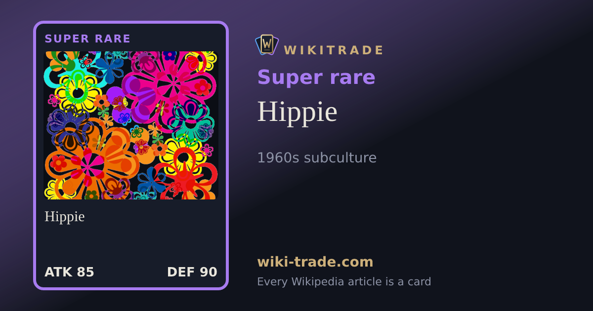 Hippie — Super rare card