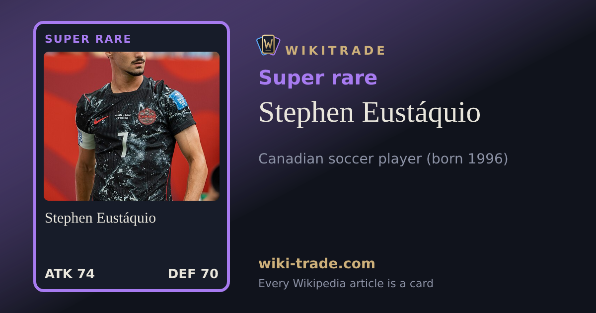 Stephen Eustáquio — Super rare card