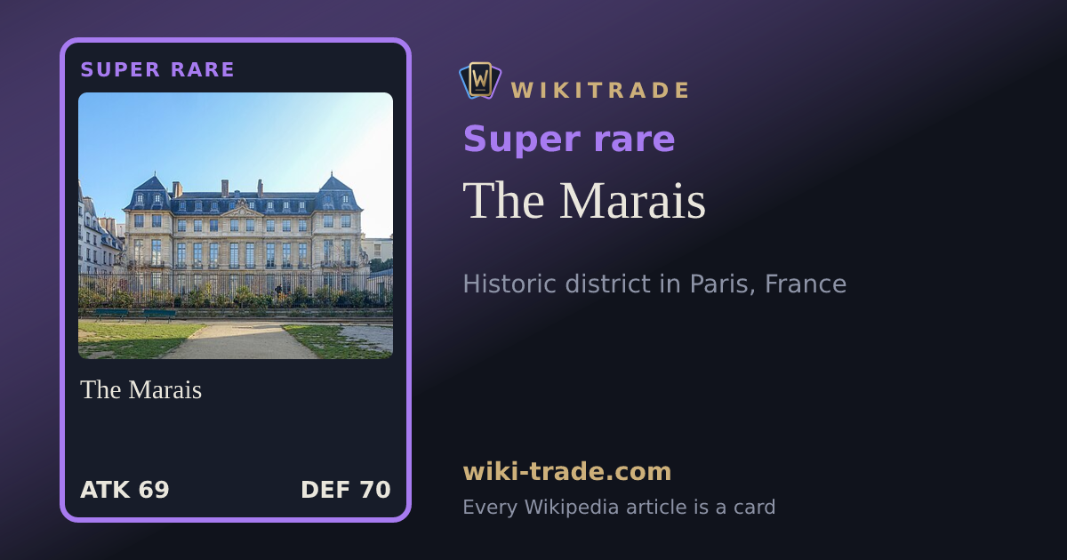 The Marais — Super rare card