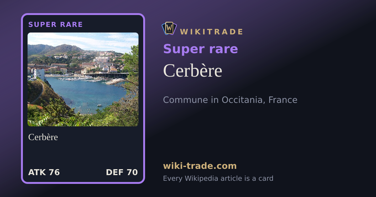 Cerbère — Super rare card
