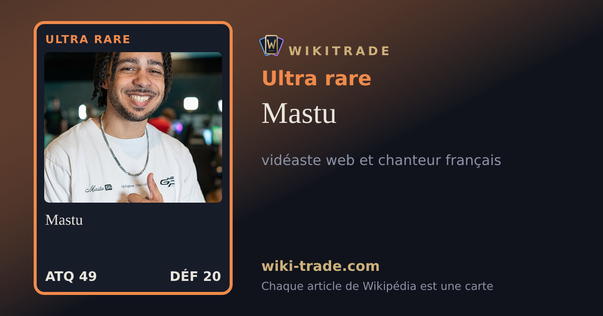 Mastu — carte Ultra rare