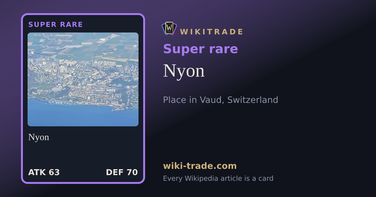 Nyon — Super rare card