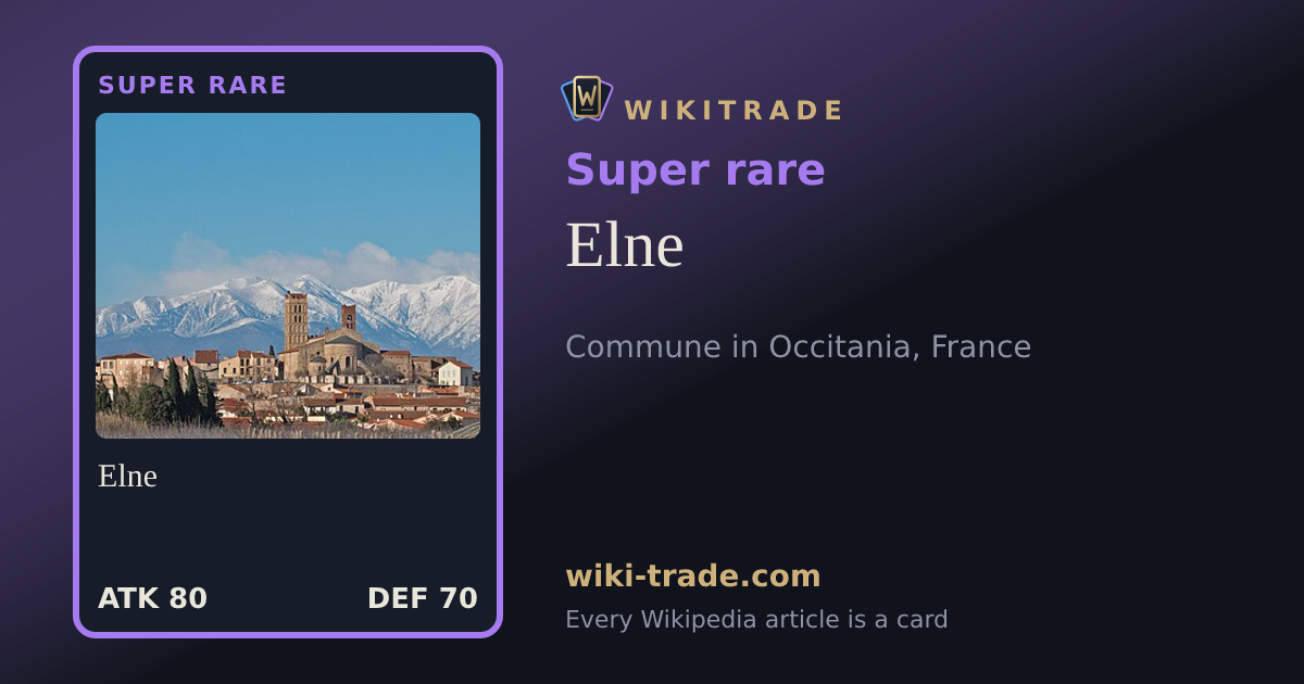 Elne — Super rare card