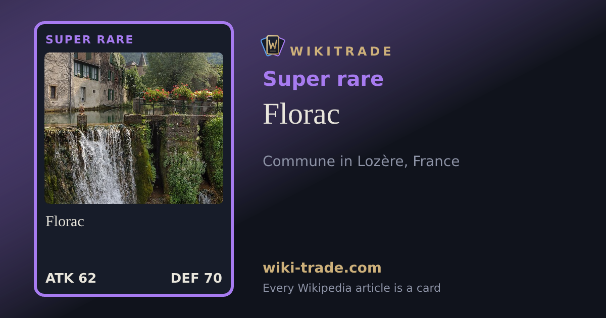 Florac — Super rare card