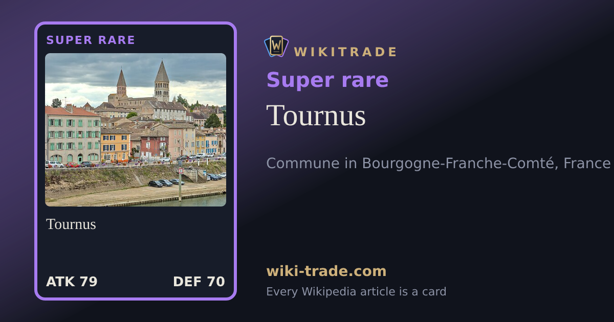 Tournus — Super rare card