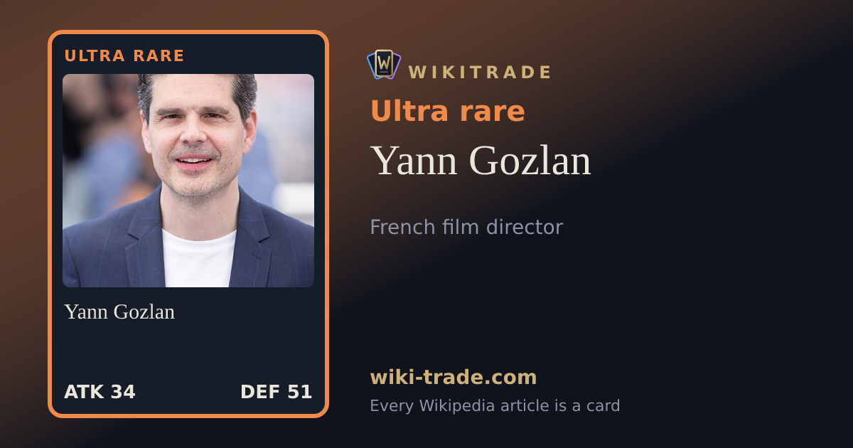 Yann Gozlan — Ultra rare card