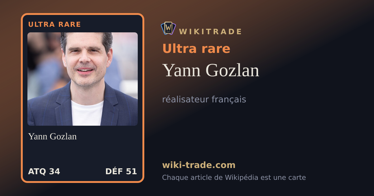 Yann Gozlan — carte Ultra rare