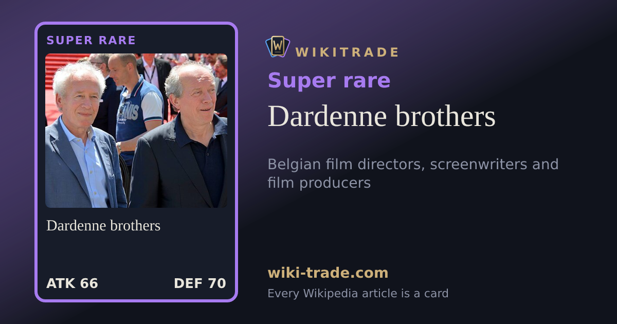 Dardenne brothers — Super rare card