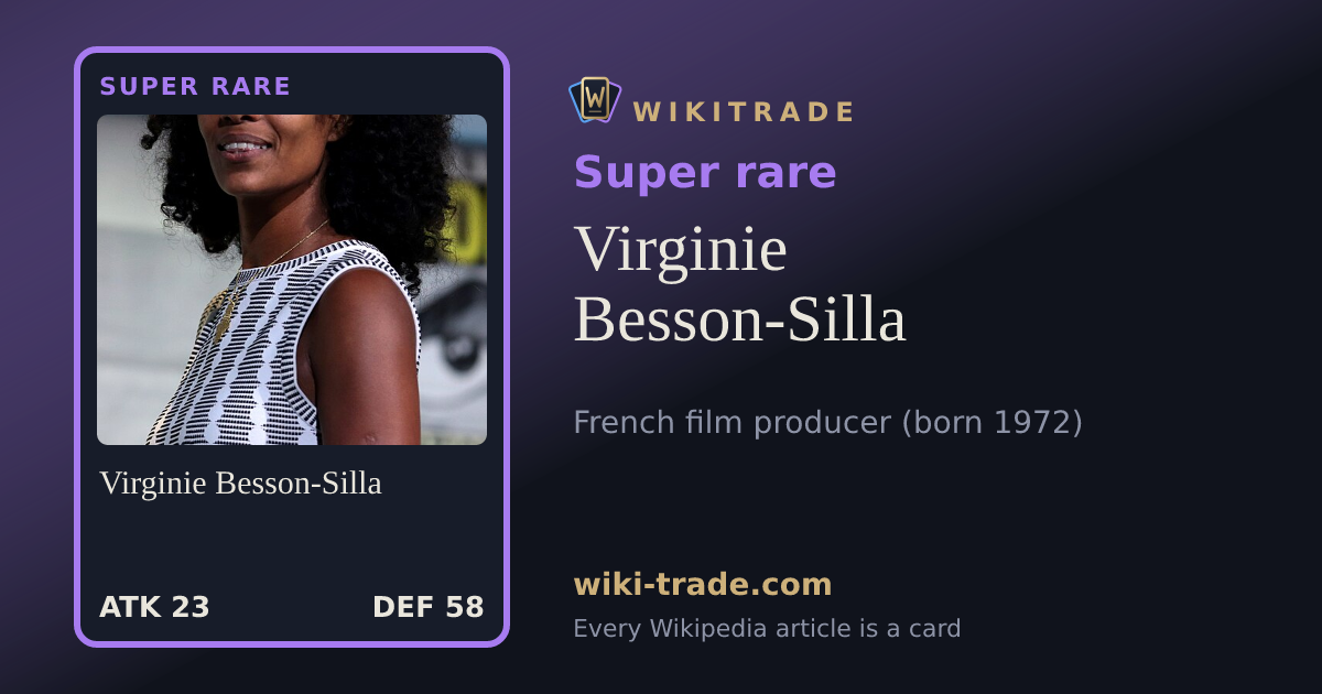 Virginie Besson-Silla — Super rare card