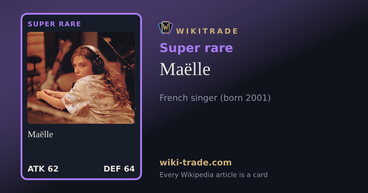 Maëlle — Super rare card